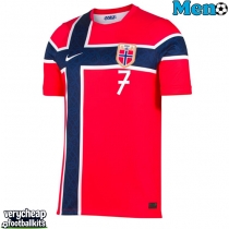 Norway Alexander Sorloth #7 Replica Home Shirt World Cup 2026 Short Sleeve